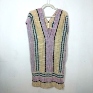 Free People Multicolor Striped Swim Coverup
